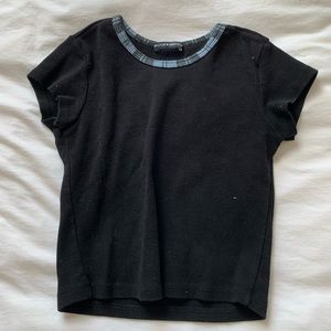 Brandy Melville black t shirt